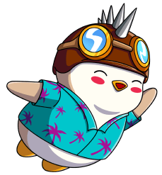 flying penguin