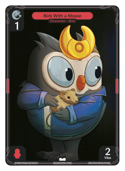 Birb With a Mouse