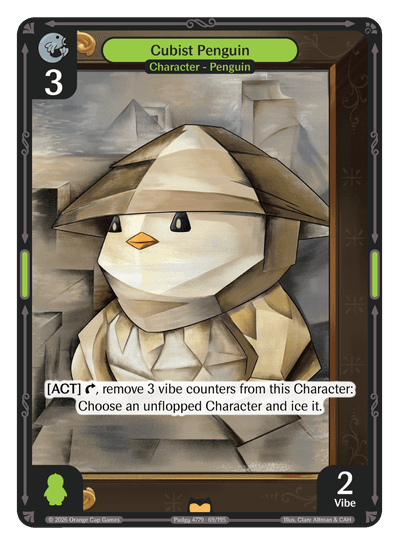 Cubist Penguin