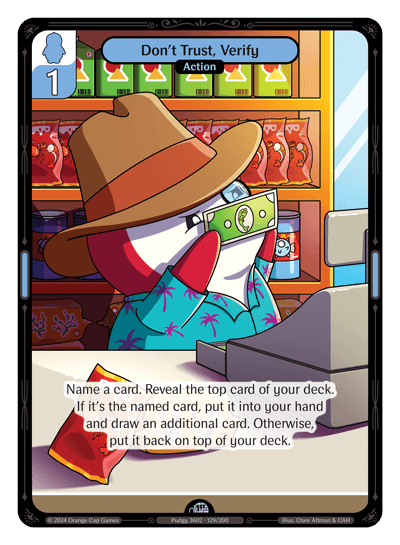 Don't Trust, Verify Holo - Enter The Huddle
