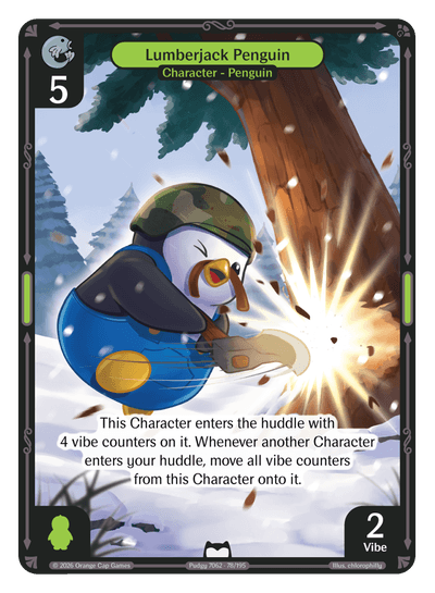Lumberjack Penguin