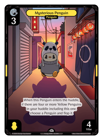 Mysterious Penguin Holo - Enter The Huddle