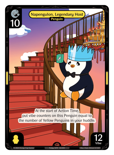 Napengulon, Legendary Host Holo - Enter The Huddle