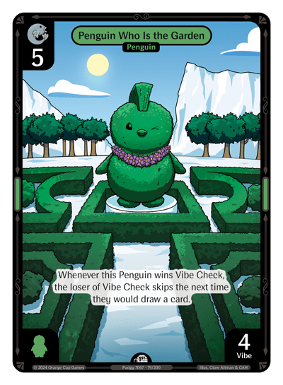 Penguin Who is The Garden Holo - Enter The Huddle