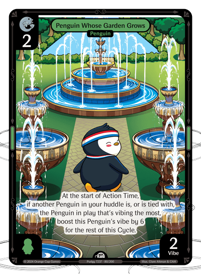 Penguin Whose Garden Grows