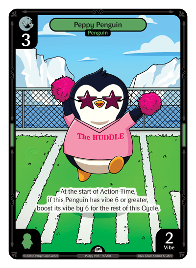 Peppy Penguin Holo - Enter The Huddle