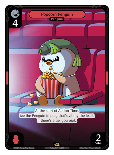 Popcorn Penguin Holo - Season 1