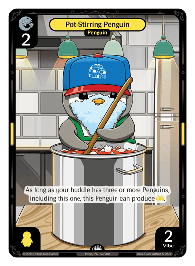 Pot-Stirring Penguin