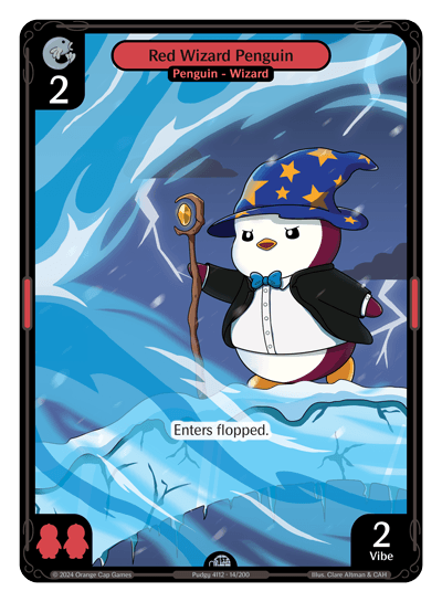 Red Wizard Penguin - Enter The Huddle