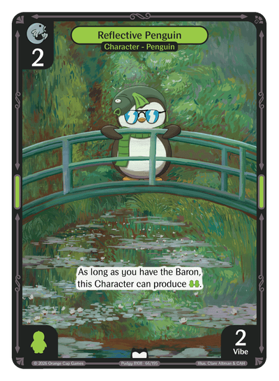 Reflective Penguin
