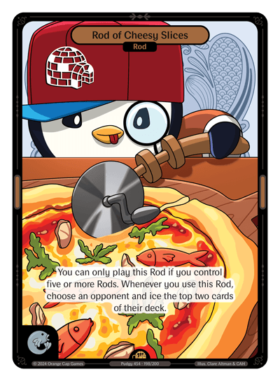 Rod of Cheesy Slices - Enter The Huddle