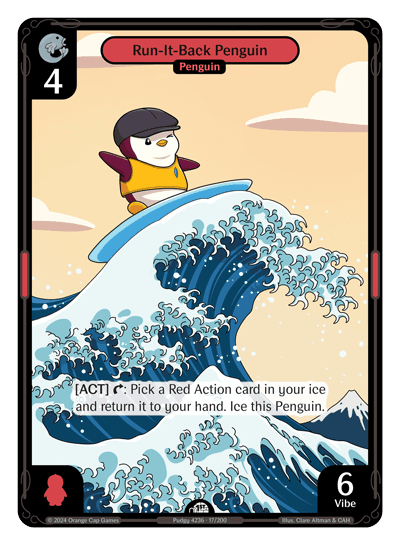 Run-It-Back Penguin - Enter The Huddle