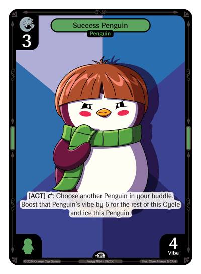 Success Penguin Holo - Enter The Huddle