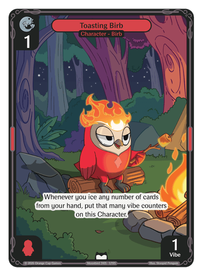 Toasting Birb