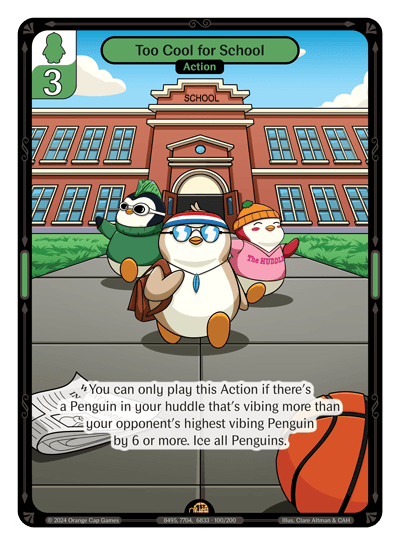 Too Cool for School Holo - Enter The Huddle
