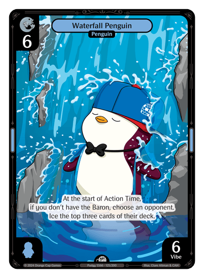 Waterfall Penguin Holo - Season 1