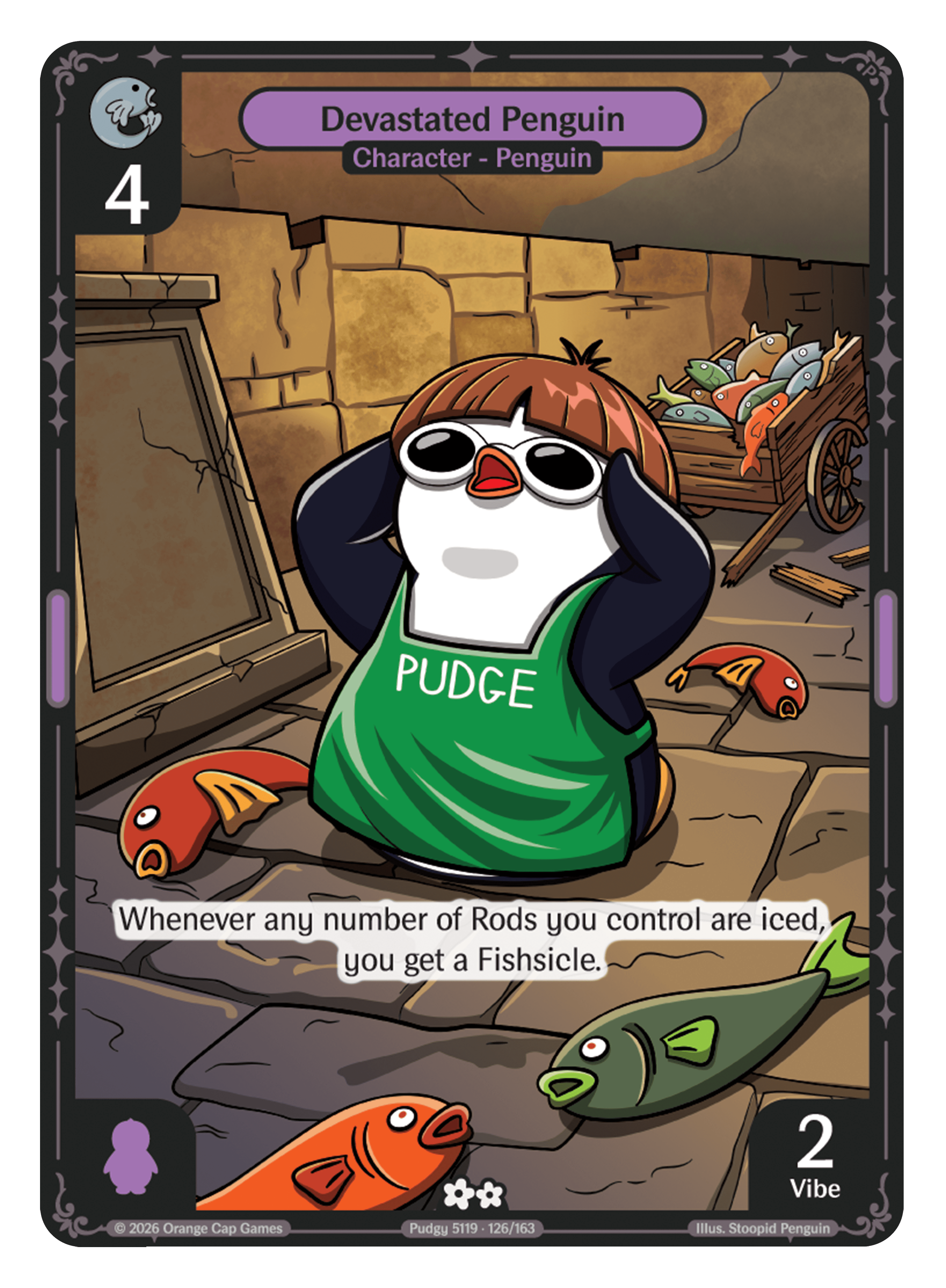 Devastated Penguin