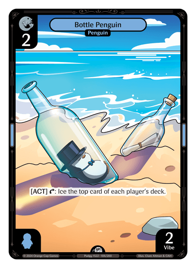 Bottle Penguin Holo - Enter The Huddle