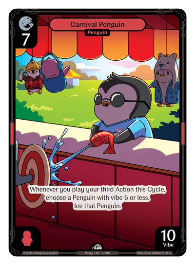 Carnival Penguin Holo - Enter The Huddle