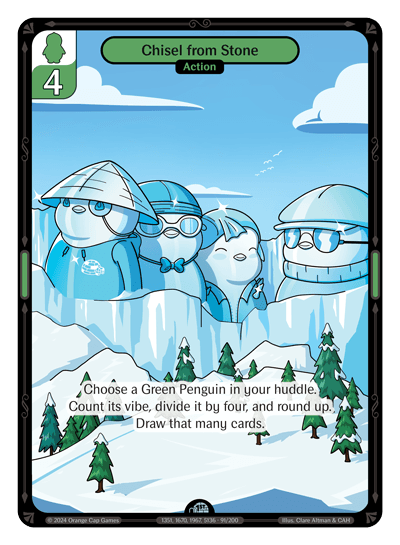 Chisel From Stone Holo - Enter The Huddle