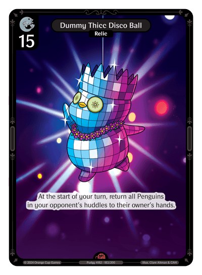 Dummy Thicc Disco Ball - Enter the Huddle Fair Drop Entry