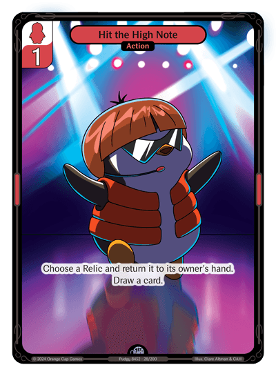 Hit the High Note Holo - Enter The Huddle