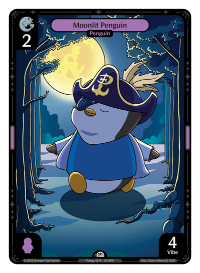 Moonlit Penguin Holo - Enter The Huddle